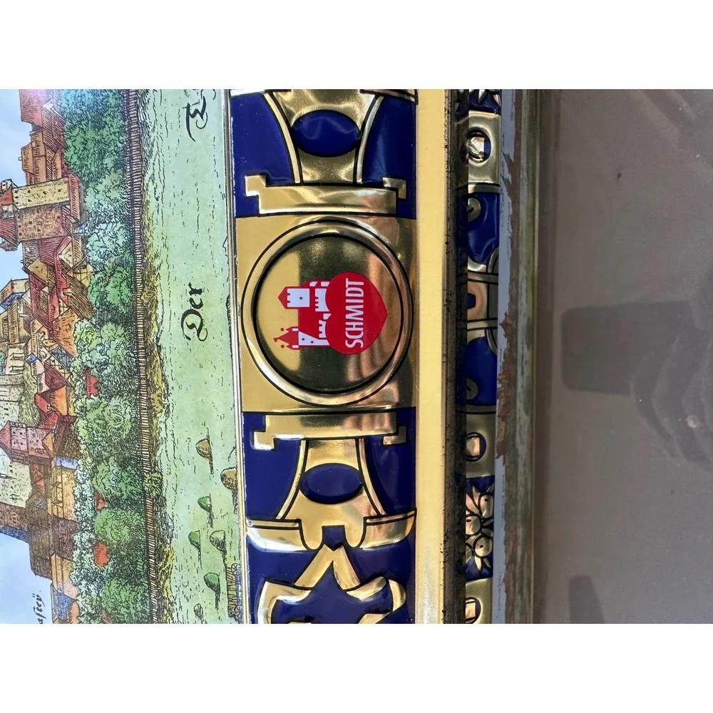 Vintage 2001 E‎ Otto Schmidt Nuremberg Germany Large Lebkuchen Biscuit Tin Chest